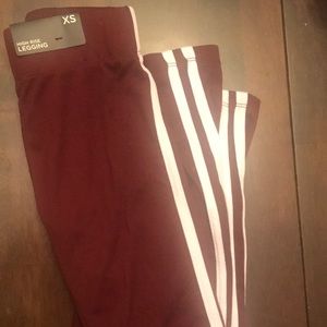 Rue 21 X-Small burgundy leggings, never worn.